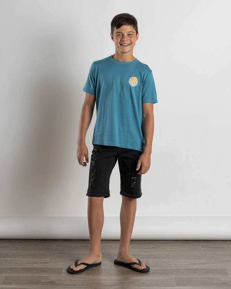 Rip Curl Boys' Wetsuit Icon T-Shirt for Mens