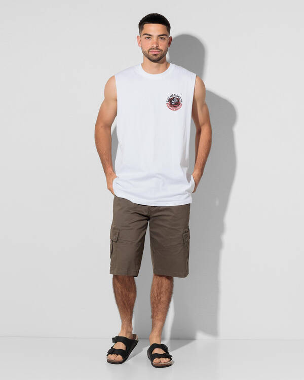 The Mad Hueys Shield FK Off Muscle Tank for Mens