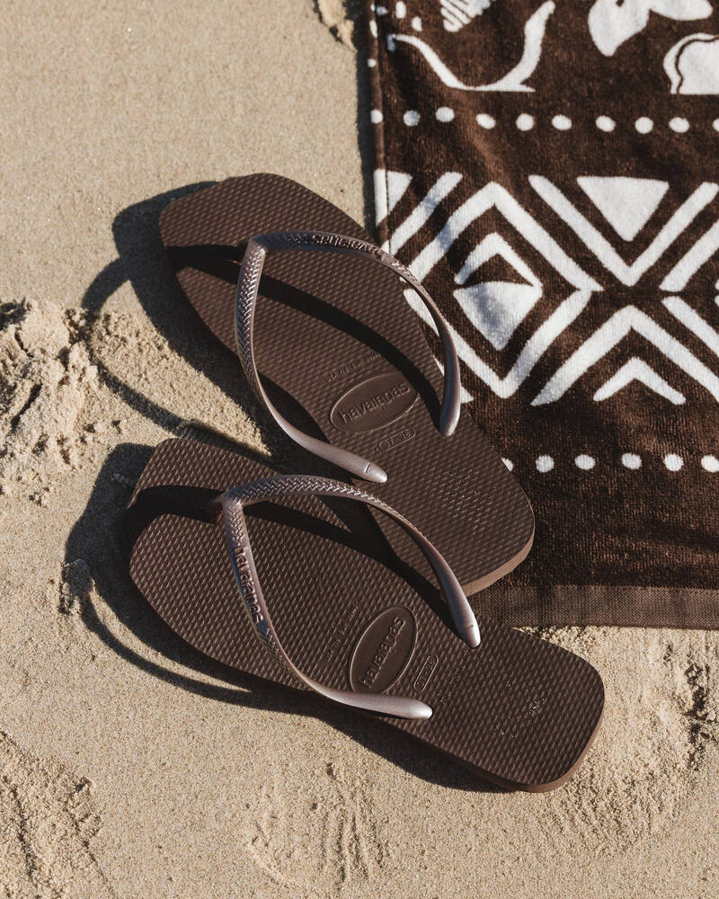 Havaianas Slim Square Thongs for Womens