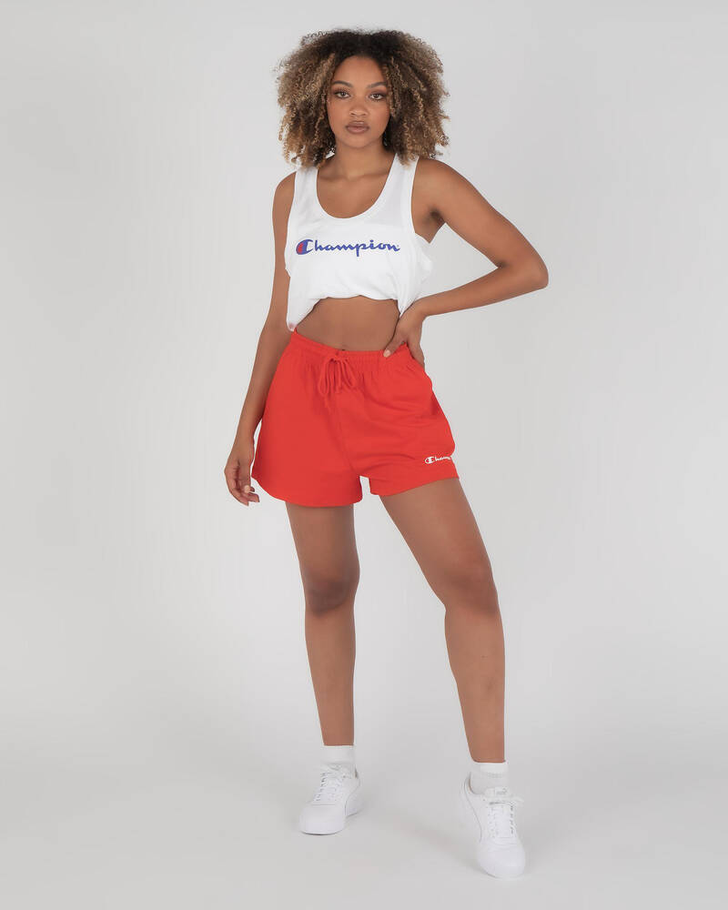 Champion C Logo Shorts for Womens