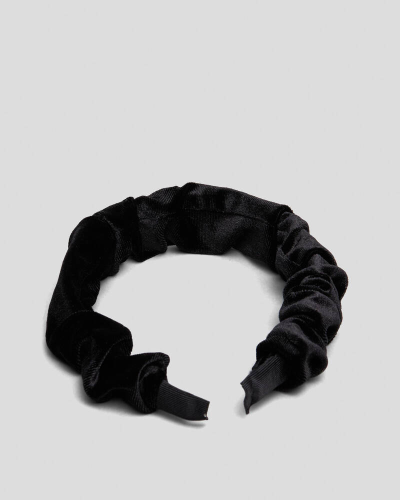 Karyn In LA Elodie Velvet Headband for Womens