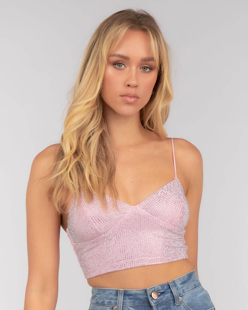 Mooloola Tina Sparkle Top for Womens