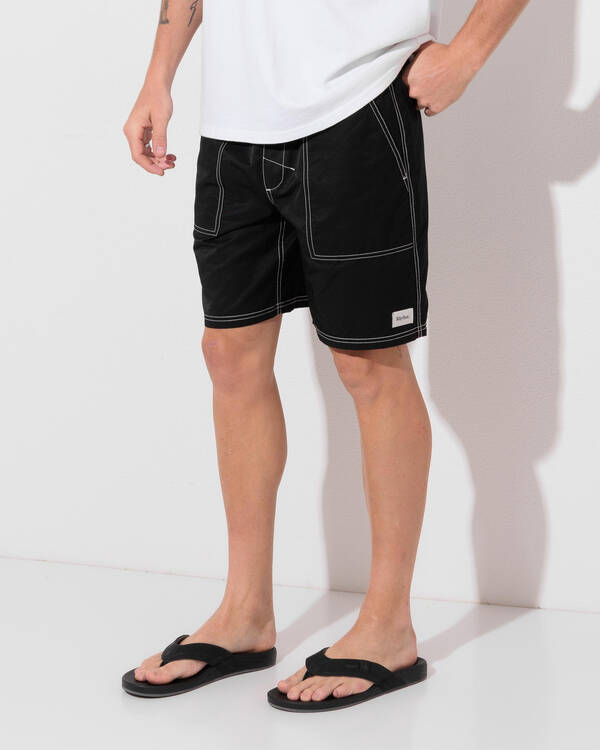 Nylon Fatigue Jam Shorts