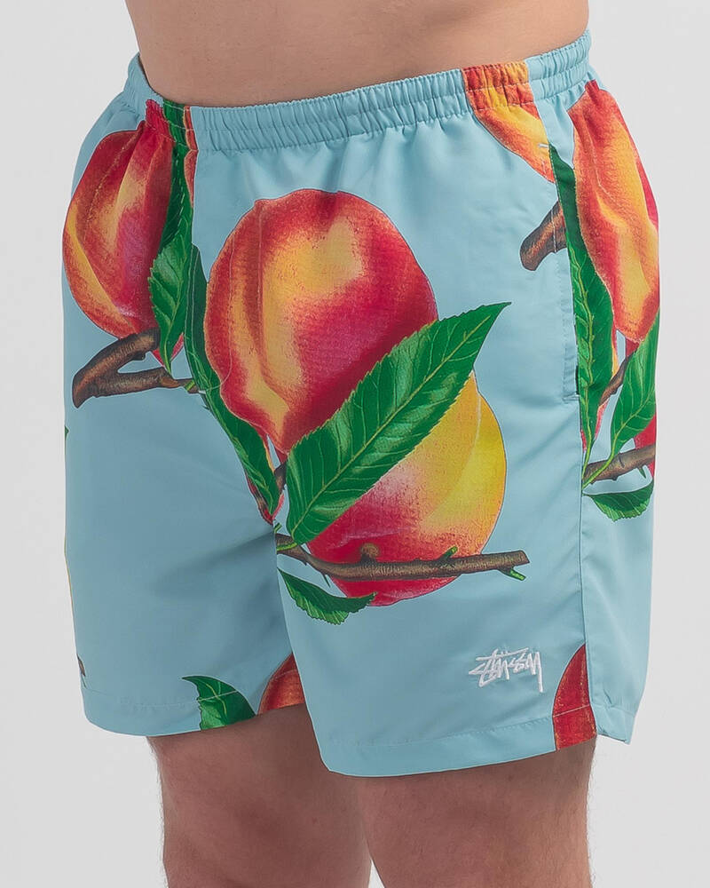 Stussy Peach Water Big Beach Shorts for Mens