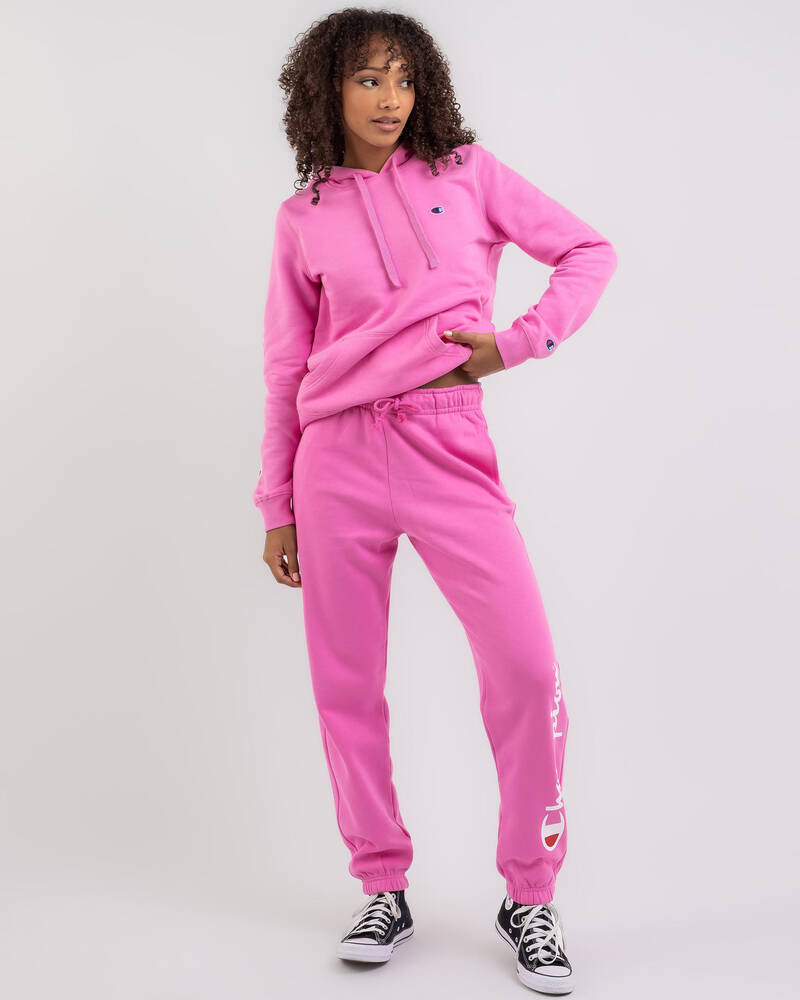 Champion Logo Track Pants for Womens