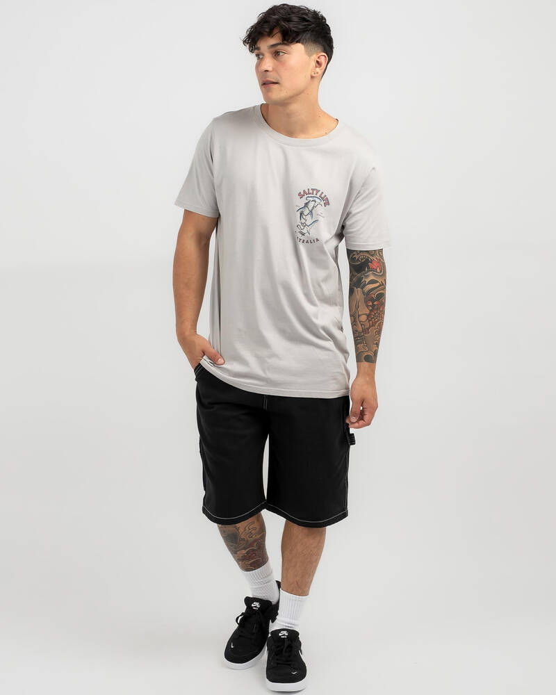Salty Life Hammer T-Shirt for Mens