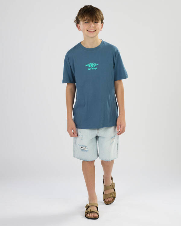 Rip Curl Boys' Quest Double Up T-Shirt for Mens