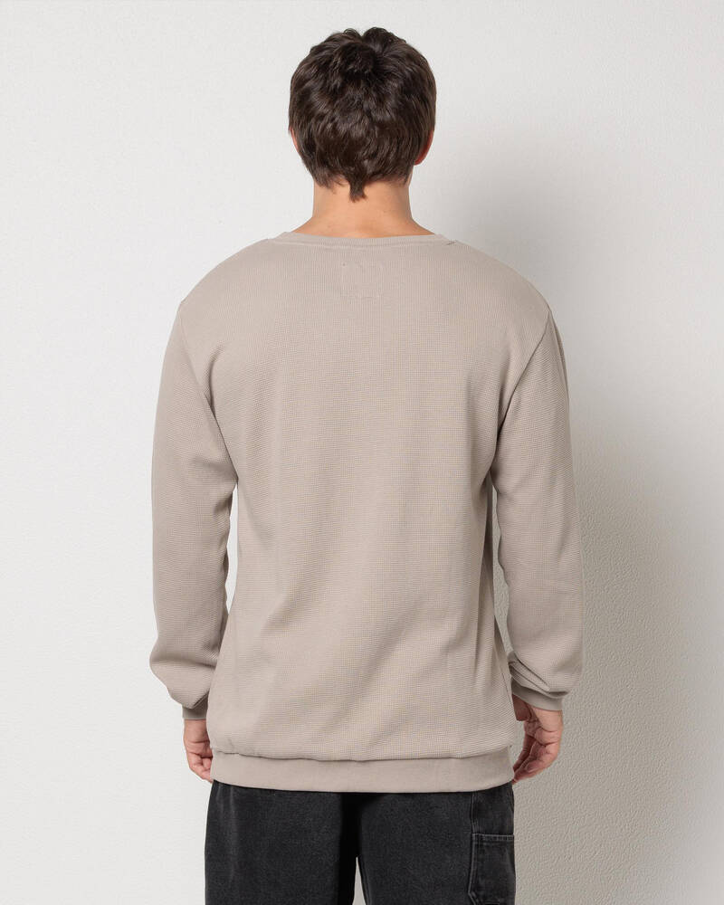 Lucid Sigil Waffle Long Sleeve T-Shirt for Mens