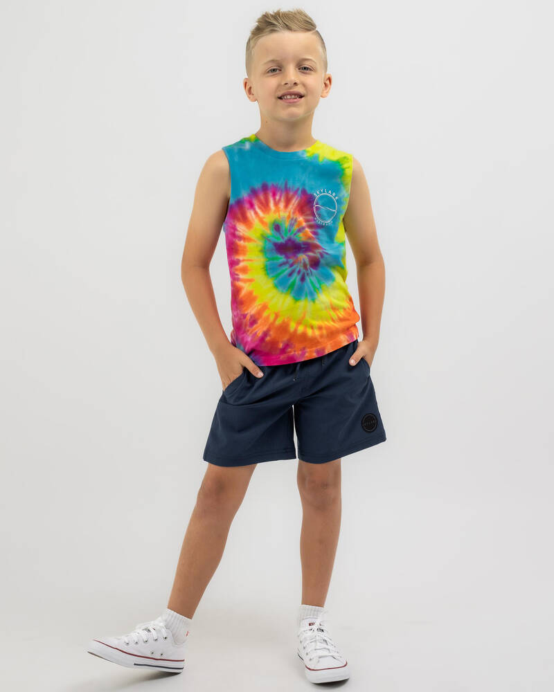 Skylark Toddlers' Curved Muscle Tank for Mens