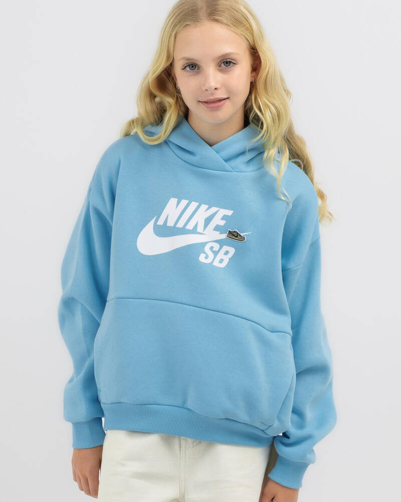 Nike Girls' Icon Fleece Hoodie SB for Womens