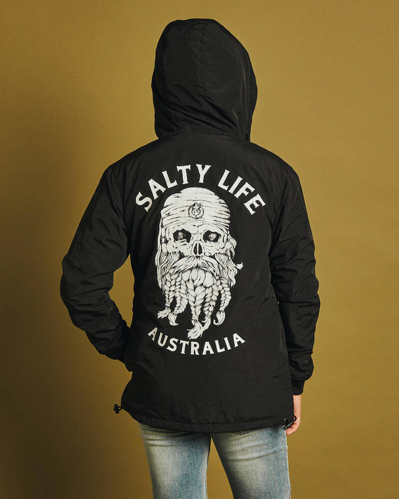 Salty Life Boys' Dutchman Hooded Jacket for Mens
