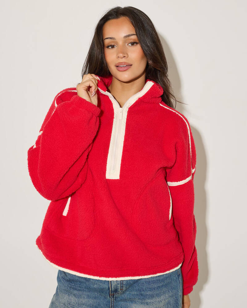Mooloola Summit Quarter Zip Polar Fleece for Womens