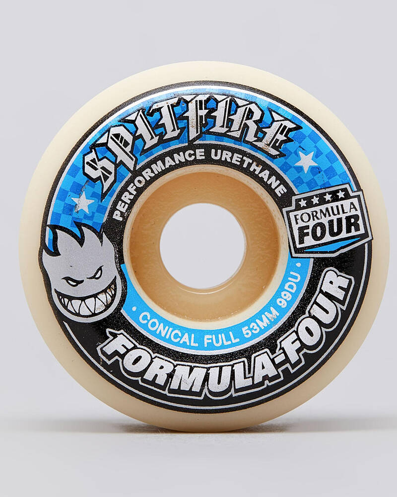 Spitfire F4 99D Conical Full 53mm Skateboard Wheel for Unisex