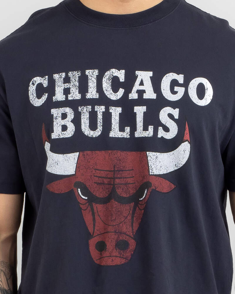 Mitchell & Ness Chicago Bulls Vintage T-Shirt for Mens