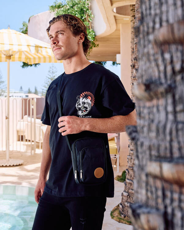 Jacks Replay Cross Body Bag for Mens