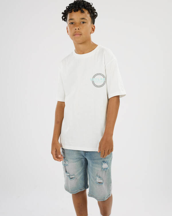 Skylark Boys' Striped Oni T-Shirt for Mens