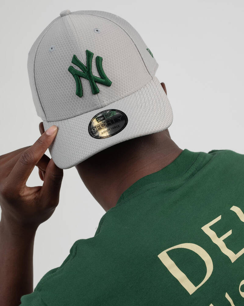 New Era New York Yankees Green Hex 9FORTY Cap for Mens