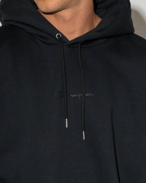 Champion Tonal Script Hoodie for Mens