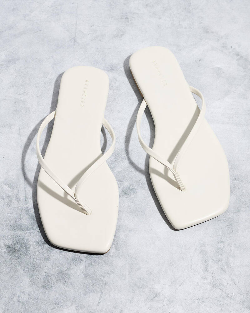 Ava And Ever Gigi Thong Slide Sandals for Womens