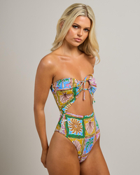 Billabong Heat Dream Andrew Hi One Piece Swimsuit for Womens image number null