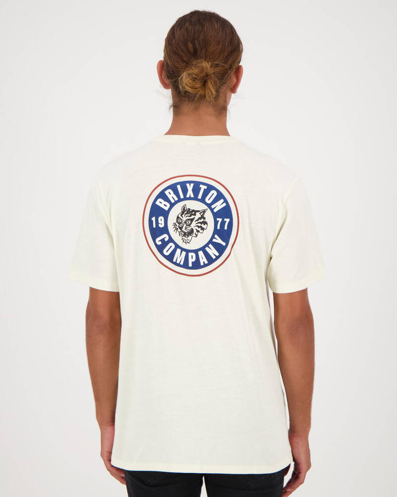 Brixton Rage Short Sleeve T-Shirt for Mens