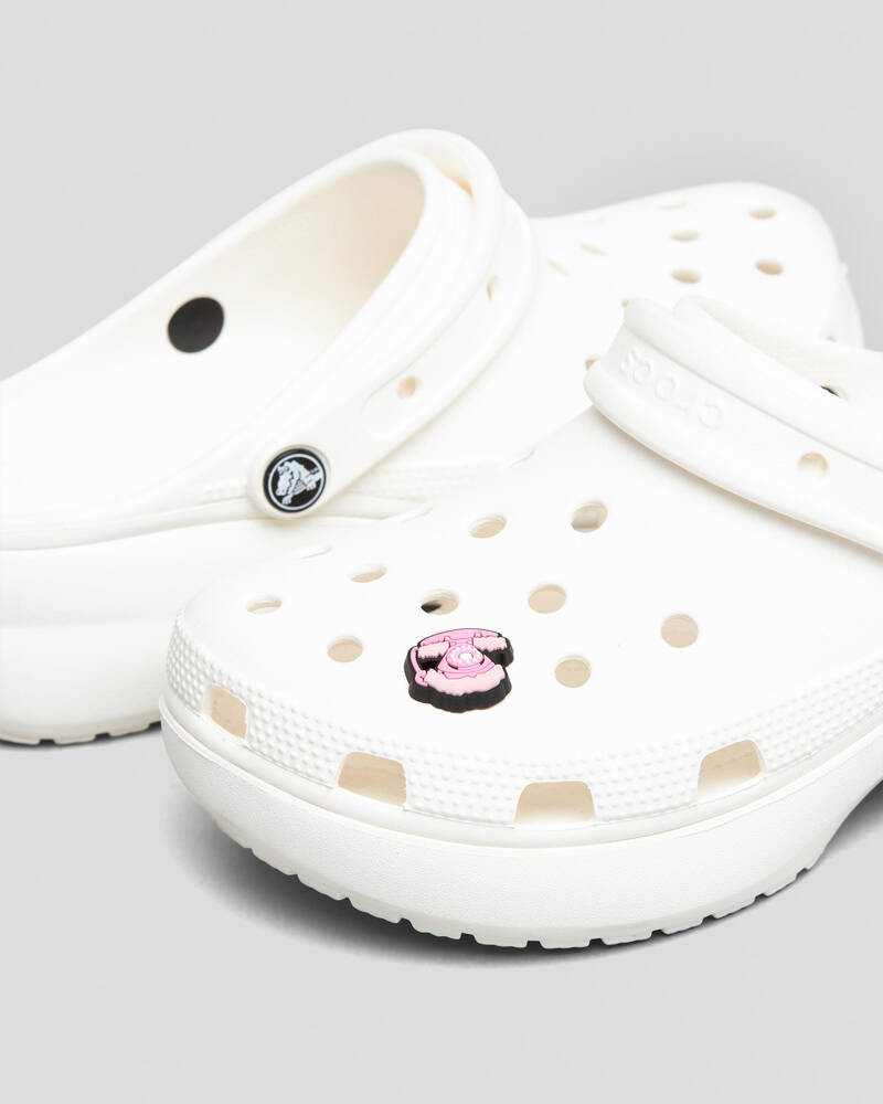 Crocs Fluffy Telephone Jibbitz for Unisex