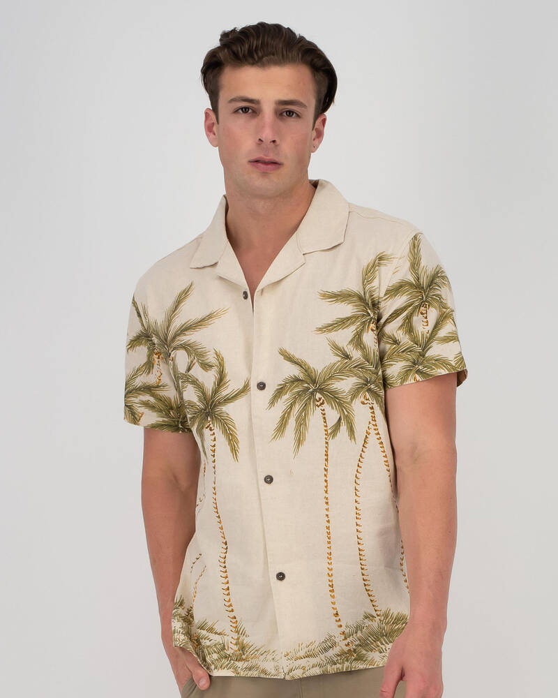 Rhythm Islander Short Sleeve Shirt for Mens