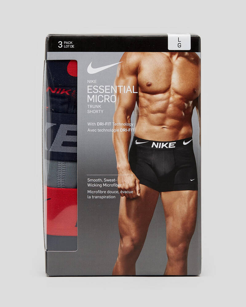 Nike Essential micro Trunk 3 Pack for Mens