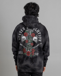 Dexter Wreathed Cross Hoodie for Mens image number null