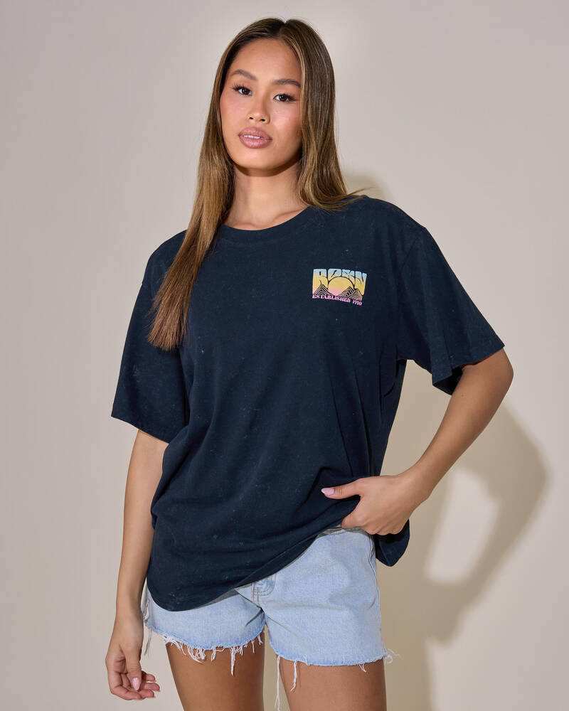 Roxy Sunny Oversized T-Shirt for Womens