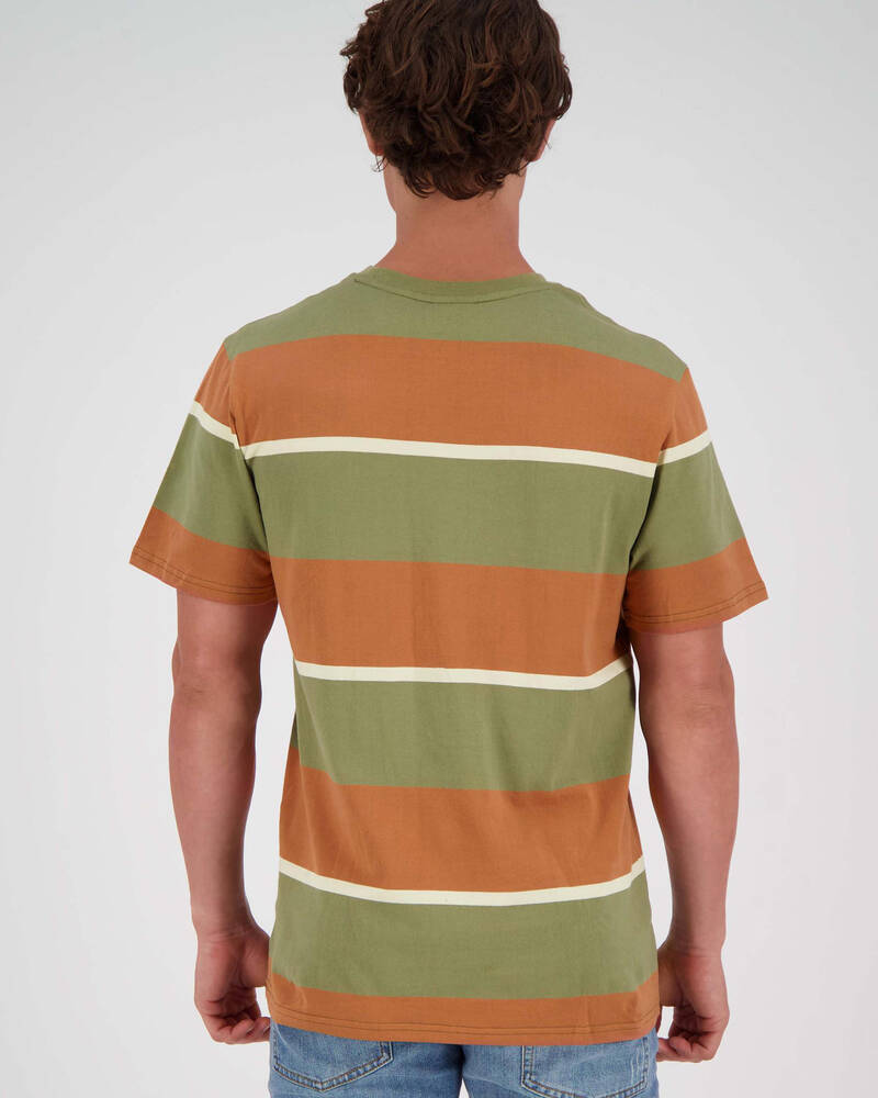 Huf Mazon Stripe T-Shirt for Mens