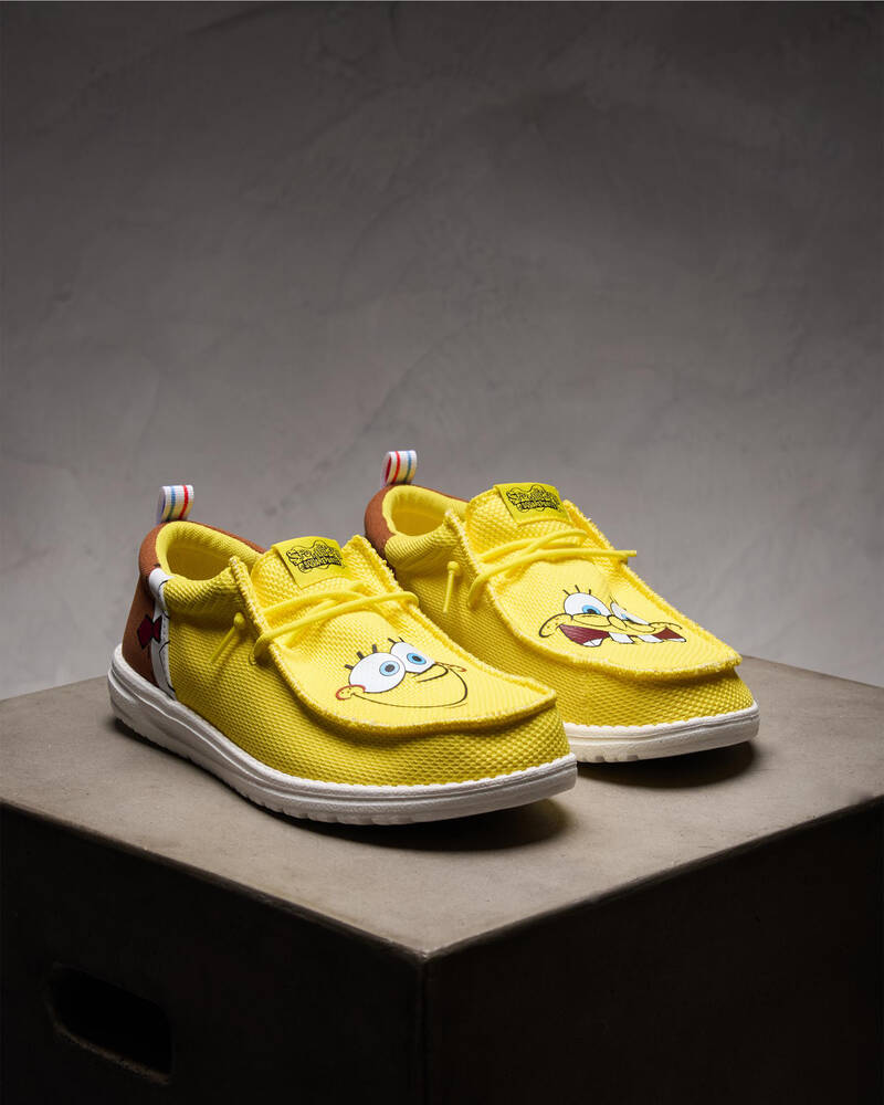 HEYDUDE Wendy Funk Spongebob Shoes for Womens