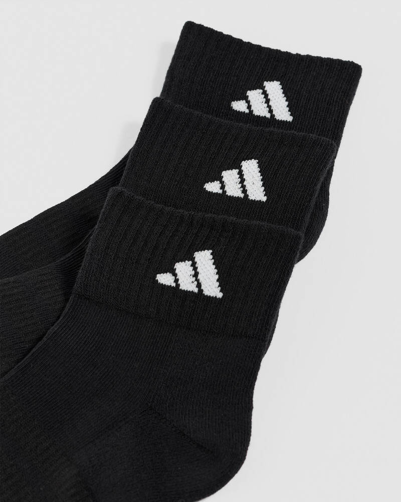 adidas Kids' Ankle Socks 3 Pack for Unisex