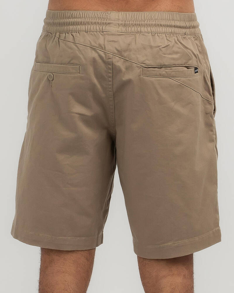 Volcom Fricken Elastic Waist 19" Shorts for Mens