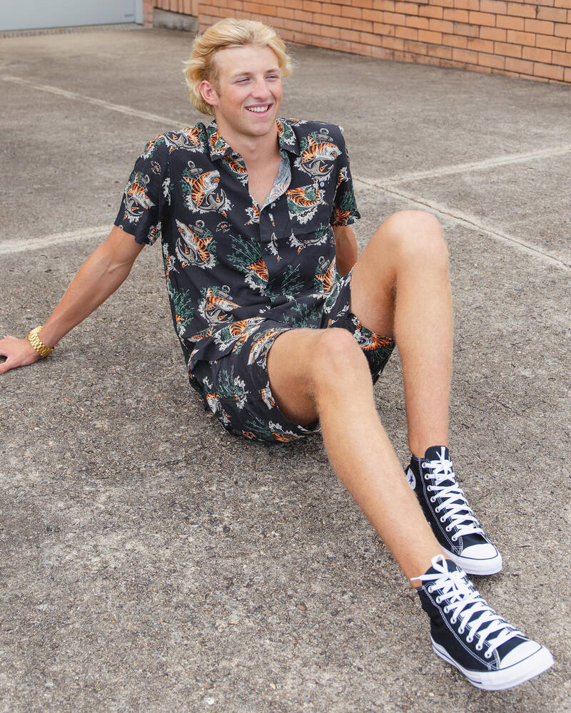 The Mad Hueys Earn Your Stripes Shorts for Mens