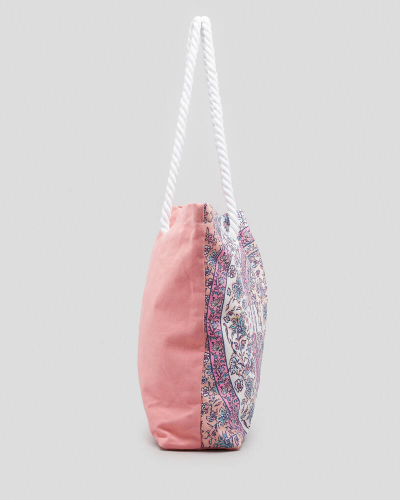 Billabong Flower Mandala Beach Bag for Womens