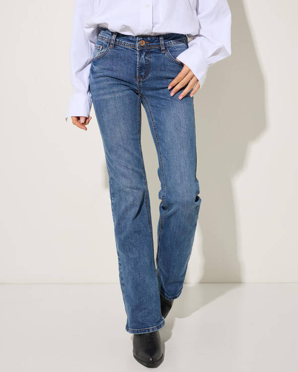 Stratford Low Waist Bootleg Jeans