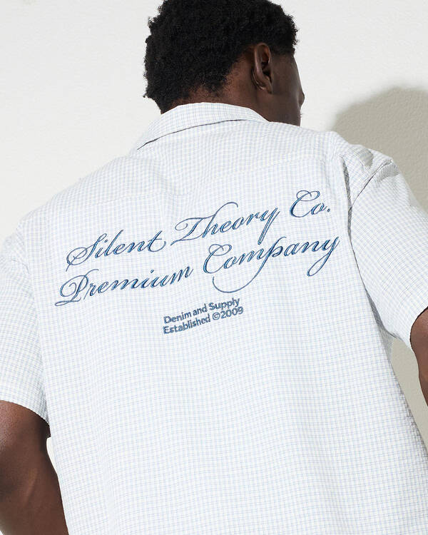 Silent Theory Flinders Short Sleeve Shirt for Mens