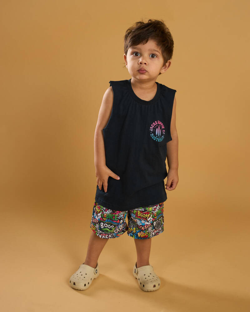 Jacks Toddlers' Boom Elastic Waist Shorts for Mens