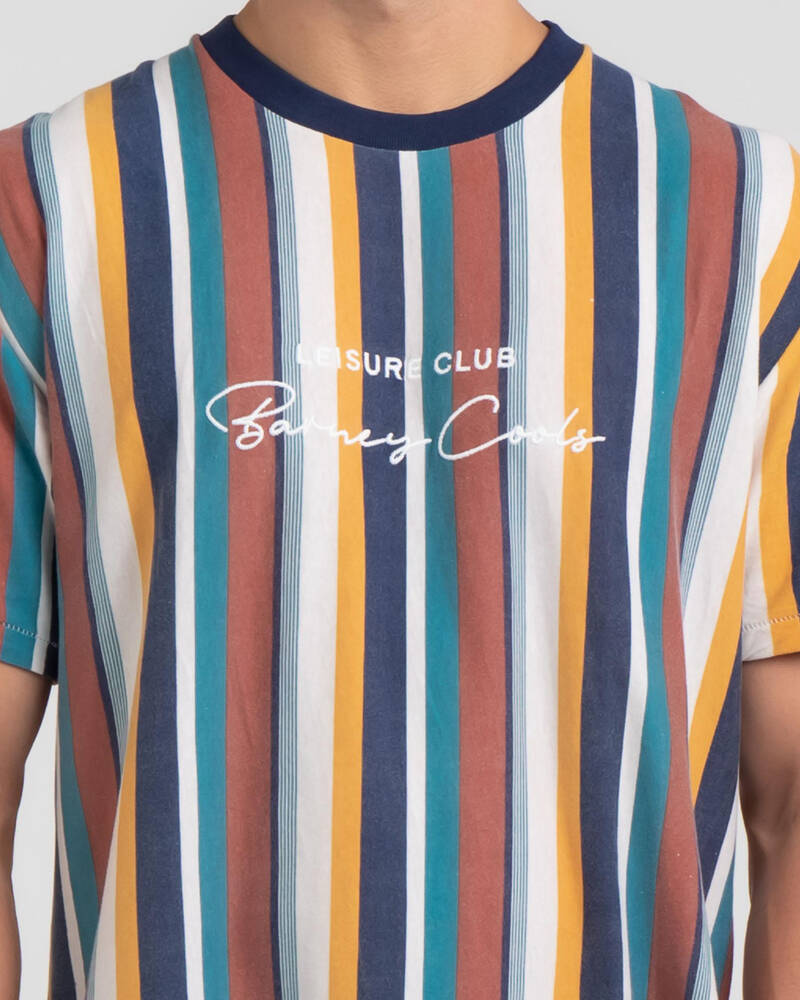 Barney Cools Club Script T-Shirt for Mens