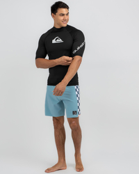 Quiksilver All Time Short Sleeve Rash Vest for Mens image number null