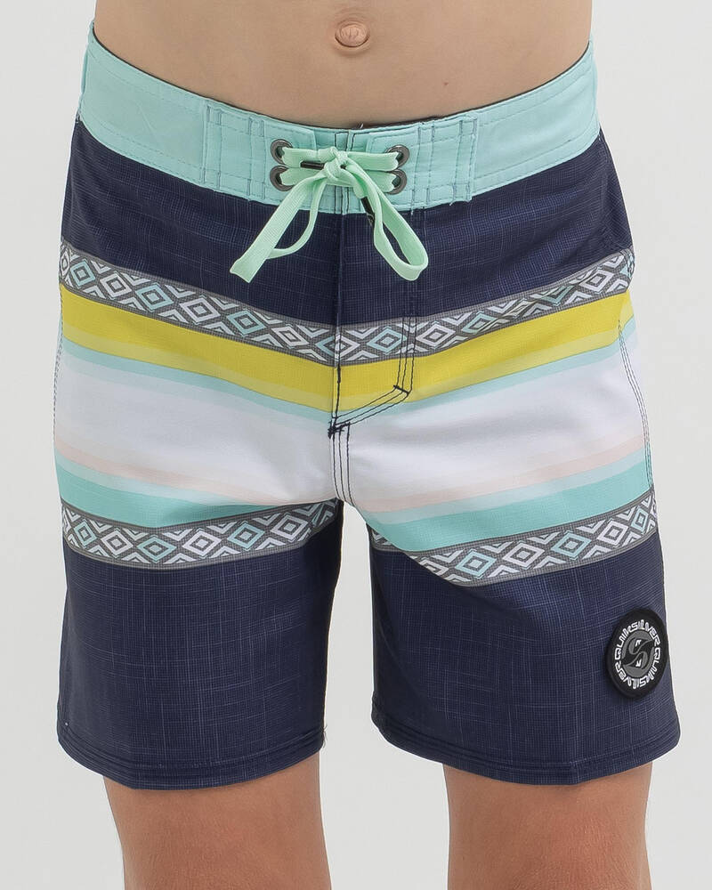 Quiksilver Toddlers' Surfsilk Sun Faded Board Shorts for Mens