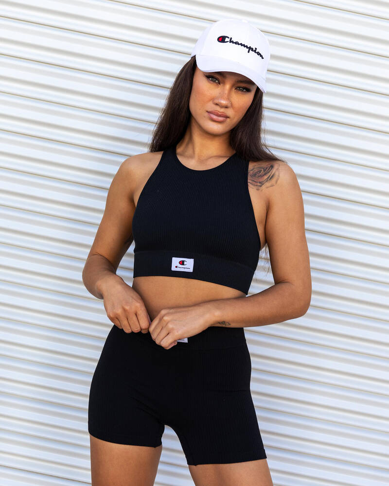 Champion Life Seamless Racer Crop Top for Womens