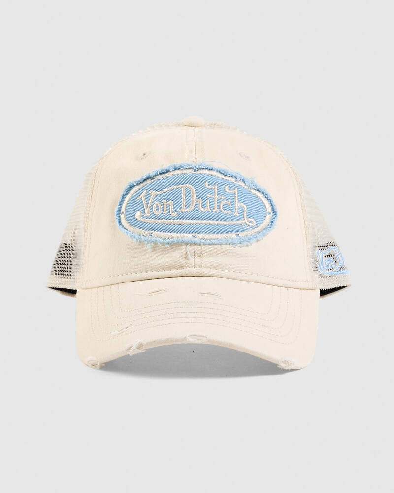 Von Dutch Distressed Trucker Cap for Unisex