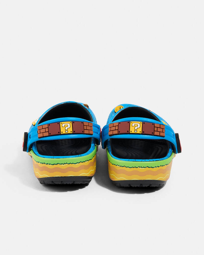Crocs Toddlers' Classic Super Mario Core Clogs for Unisex