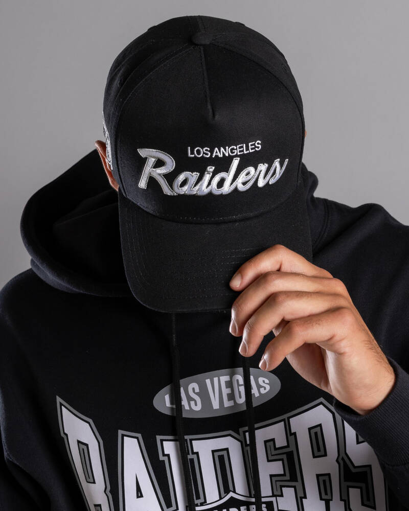 Mitchell & Ness Los Angeles Raiders Pro Pinch Snapback Cap for Mens