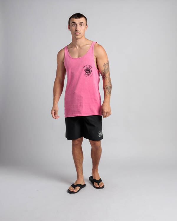 Salty Life Whirlwind Elastic Waist Shorts for Mens