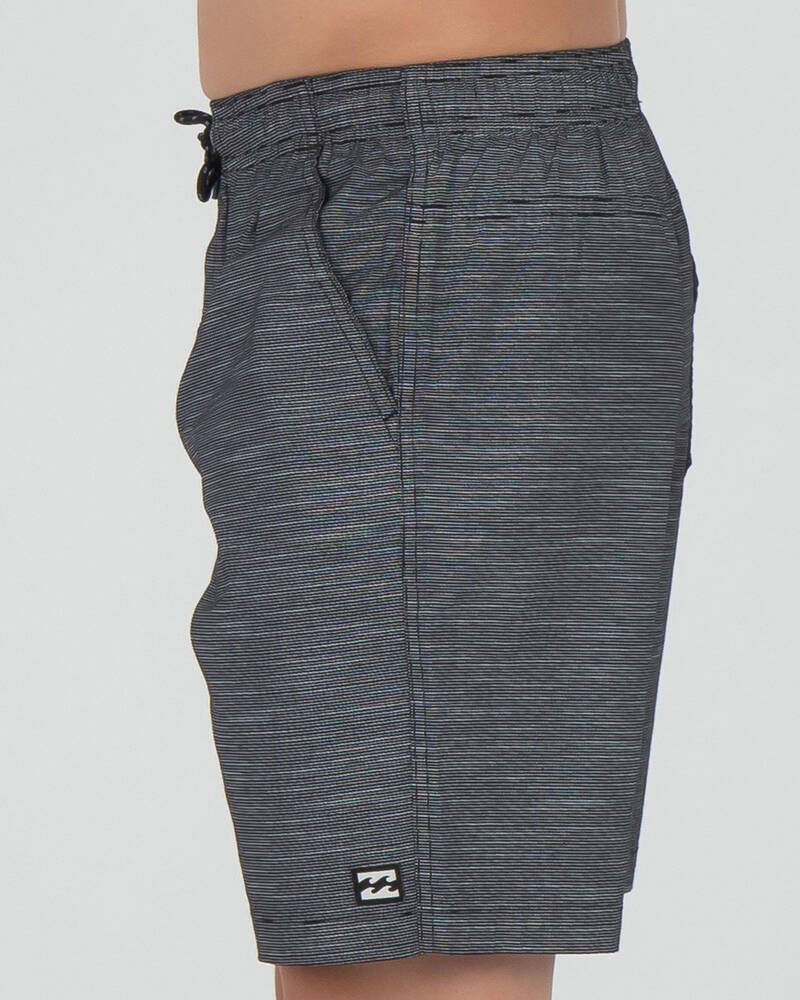 Billabong Boys' Slub Elastic Walk Shorts for Mens