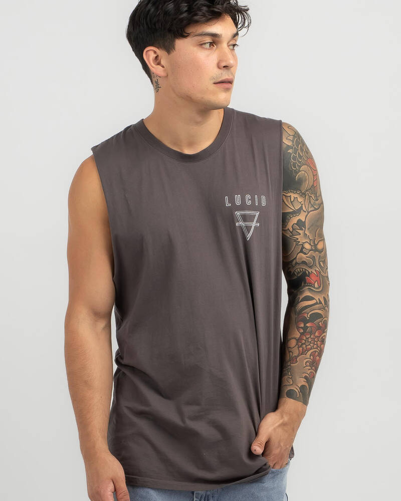 Lucid Framed Muscle Tank for Mens