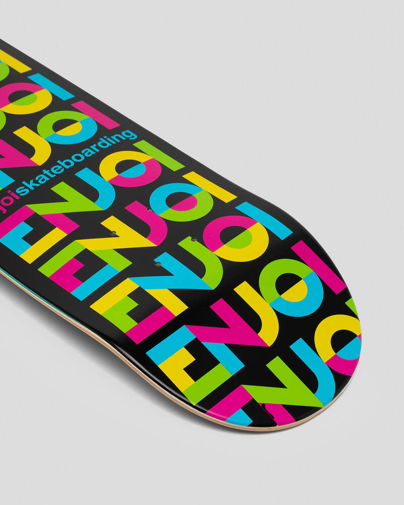 Enjoi All Caps Skateboard Deck for Unisex